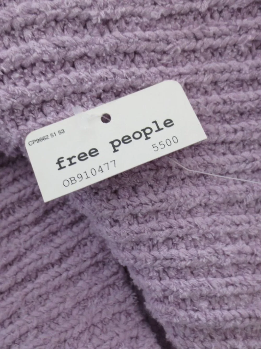 Free People Best Of You Slouchy Oversized Open Weave Knit V-Neck Sweater Sm NWT - Picture 9 of 13